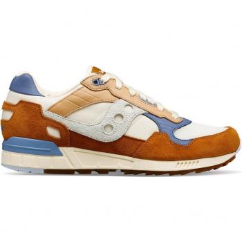 Zapatillas casual unisex Saucony Shadow 5000 Premium - Beige y Gris, Talla 41
