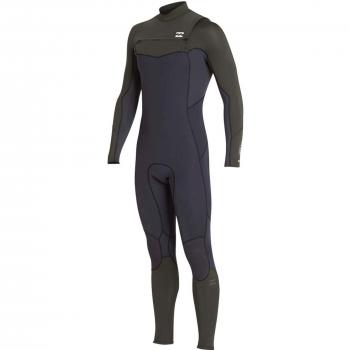 BILLABONG 2018/19 Furnace L44M09 - Traje de Neopreno con Cremallera en el Pecho