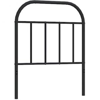 Cabecero de metal negro 75 cm