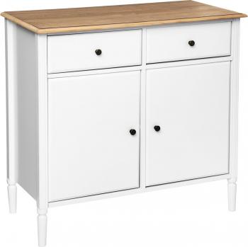 Aparador Solen Blanco de Atmosphera - Mueble con 2 Puertas y 2 Cajones