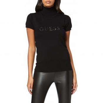 Guess SS TN Elena Sweater Jersey, Negro