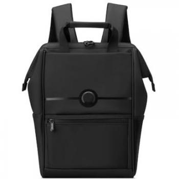 Mochila Delsey Turenne Soft 14'' Negra con Protección SECURITECH® para Laptop