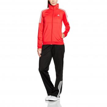 adidas Frieda Suit - Chándal para mujer, color rojo / negro, talla S