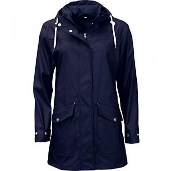 Pro-X Elements Inga Women's Waterproof Coat - Navy Blue, Size 34