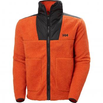 Helly Hansen Men's Orange Fleece Pile Jacket XL