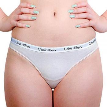 Calvin Klein Tanga para Mujer Thong con Stretch, Rose (Nymphs Thigh), S