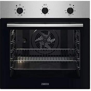 Zanussi ZOHKF1X1 Horno eléctrico 72 L 2780 W Negro, Acero inoxidable A+