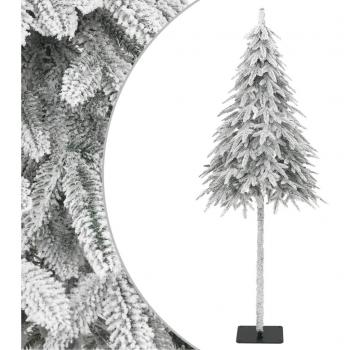 vidaXL Artificial Christmas Tree with Flocked Snow 210 cm