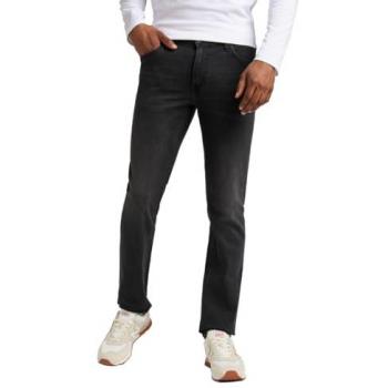 Lee Daren Regular Straight Fit Jeans with Zip Fly in Asphalt Rocker