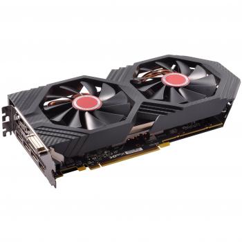 XFX AMD Radeon RX 580 GTS Black Edition - Tarjeta Gráfica de 8GB, GDDR5, 256BIT, DVI+HDMI+3DP, PCI Express 3.0