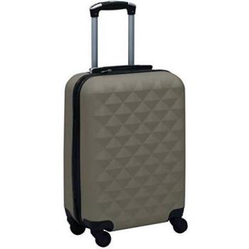 vidaXL Hardcase Trolley Anthracite ABS