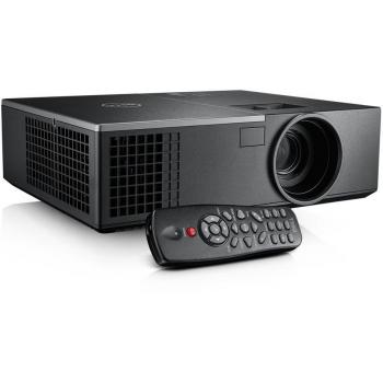 Dell 1650 - Proyector de Alta Resolución WXGA (1280x800), DLP, 300 Lúmenes ANSI, Relación de Contraste 2200:1, Formato de Imagen 16:10
