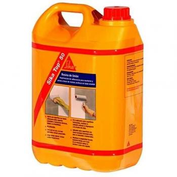 SikaTop 50 Resina de Unión, Imprimación de adherencia listo para su uso para morteros y yesos, 25kg, Blanco