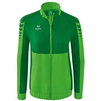 Erima Six Wings Long Sleeve Presentation Jacket for Women - Green 36