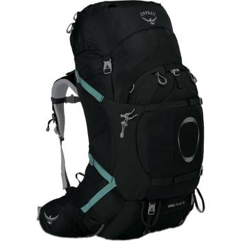 Mochila de Trekking Osprey Ariel Plus 70L para Mujer, Color Negro, Talla M/L