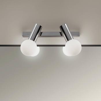 Aplique para baño LEDS-C4 Mist 2 luces cromo