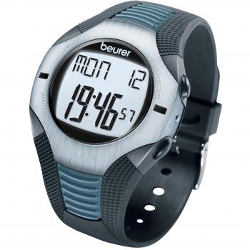 Beurer PM-26 - Pulsímetro, con correa pectoral, sumergible 50 m, color negro