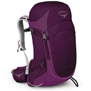 Osprey Sirrus 26, mochila de senderismo con ventilación para mujer - Ruska Purple