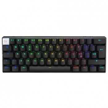 Teclado Gaming Logitech G PRO X 60 Wireless Lightspeed Mecánico 60% TKL RGB QWERTY Italiano Negro