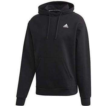 adidas M Mh 3s Oh Hood Sweatshirt, Hombre, Black/White, L