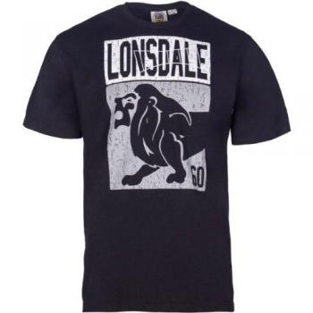 Lonsdale T-Shirt Trägerhemd Crookes - Maglia a maniche lunghe Hombre, Negro