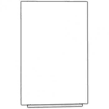 Rocada | Pizarra Blanca de Rotulador | Pizarra Blanca Magnética Sin Marco | Pizarra Imantada de Pared | Sistema de Sujeción Patentado con Imán | 75 x 115 cm