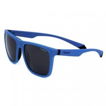 Gafas de Sol Polaroid PLD 2141/S DOF Unisex Acetato Azul Mate 57mm