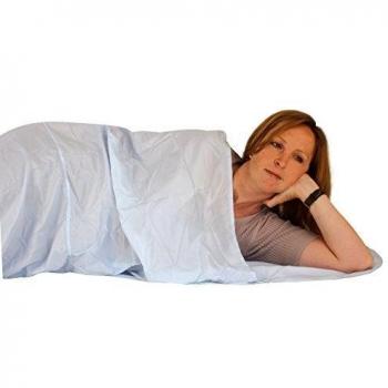 Travelsafe Forro de algodón para saco dormir rectangular TravelsafeTS0311
