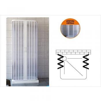 Box de Ducha Brixo Orca PVC 80x80x80 cm con Apertura Central y Extensible