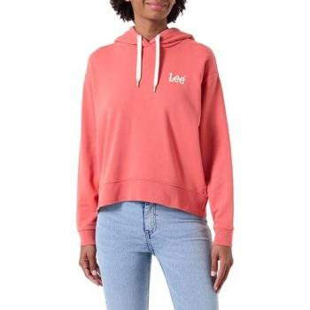 Sudadera con capucha Lee Essential naranja mujer - L