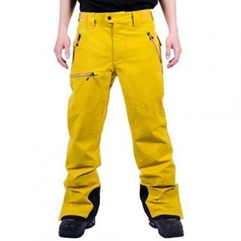 Nitro Snowboard-Hose Cascade Pant 15 - Pantalones de esquí para hombre, color mostaza, talla S