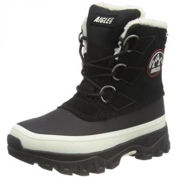 Aigle Women's Black Snow Boots NC191 UK Size 6.5