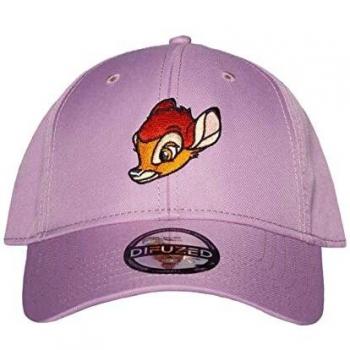 Disney Bambi Gorra de béisbol embroidery Logo Nue oficial para mujer, color rosa, Rosa., Talla única