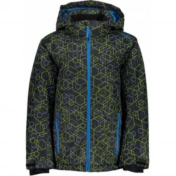 CMP Chaqueta de esquí Feel Warm Flat 5.000 39W1924 Chaqueta, Niños, Antracite-Limegreen-B.Co, 140