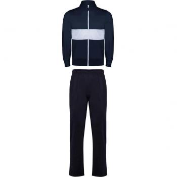 Conjunto deportivo de niño ROLY ATHENAS colour block de cuello alto con bolsillos frontales y chaqueta de franja blanca