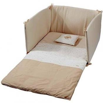 Cambrass Jgo 2 Pcs.colcha I-v. Cuna 70 Sky Beige, color Beige, 70x140 cm, 2245 g