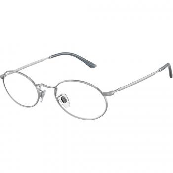 Giorgio Armani AR131VM 3001 Gafas Recetadas para Hombre Plateadas con armazones y lentes de 54 mm en color plateado
