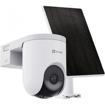 Cámara de Seguridad Exterior EZVIZ HB8 Lite 4MP con Panel Solar 5W y Visión Nocturna Color