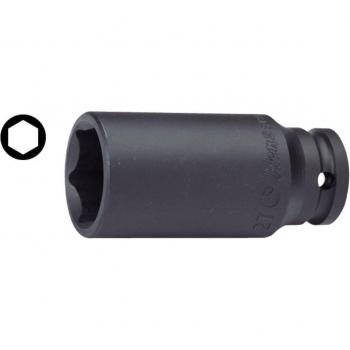 Vaso de impacto HANS 1/2 pulgadas 15 mm 6 caras largo