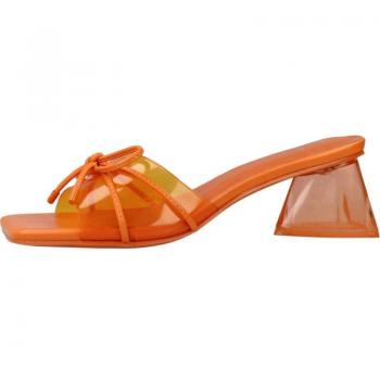 Sandalias de Fiesta Mujer Marca Menbur Modelo 23795M Naranja