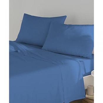 Sábana Encimera Tolra Corona 105 cm Azul Oscuro