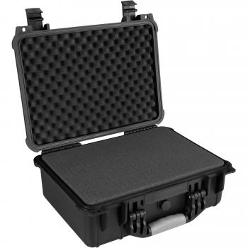 Maletín Protector Universal para Cámara de Fotos - Carcasa Dura y Robusta con 3 Insertos de Espuma, Cierre Impermeable, Resistencia Térmica y Anticorrosión, Válvula de Compens