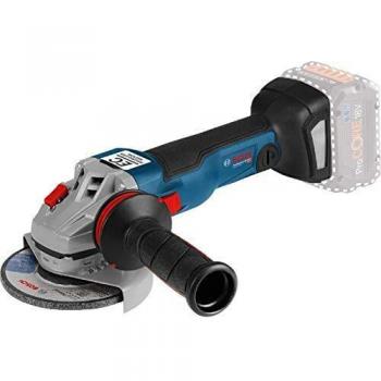 Bosch Professional GWS 18V-10 C Amoladora angular, sin batería, 9000 rpm, conectable, disco diámetro 125 mm, en caja, 18 V, azul, 358x110mm