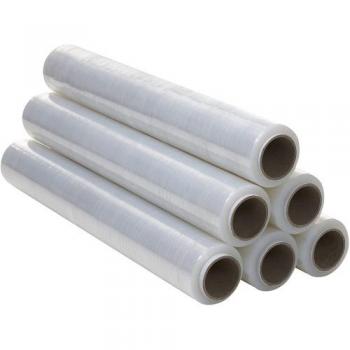 Caja de 6 Bobinas Film Transparente 50 Cm Ancho 23 Micras 2300 Gramos X Rollo 324trans