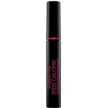 Max Factor 2000 - Pincel curvado para mascara de 2000 calorías, volumen y rizo, color negro, 1 unidad