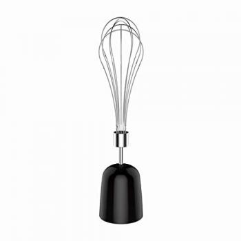 Batidor de Varillas Multicable para Batidora 61678, Accesorio Mezcla y Picado, Negro