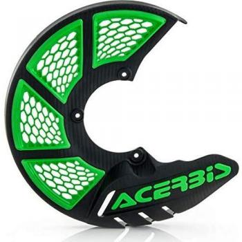 copridisco delantero x-brake Vented Negro/Verde