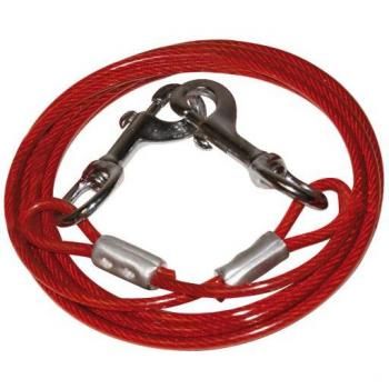 Correa de adiestramiento para perros - Gloria Rojo 4.5m