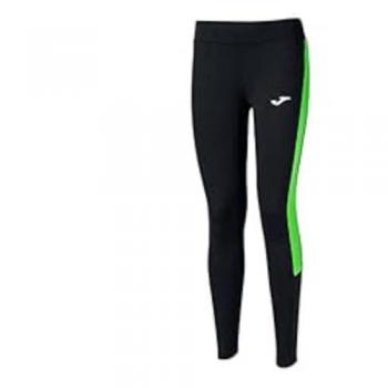 Joma Eco Championship Women's Long Leggings Black Fluorescent Green
