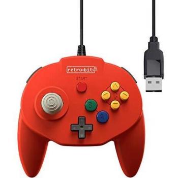 retro-bit Tribute 64 USB Red